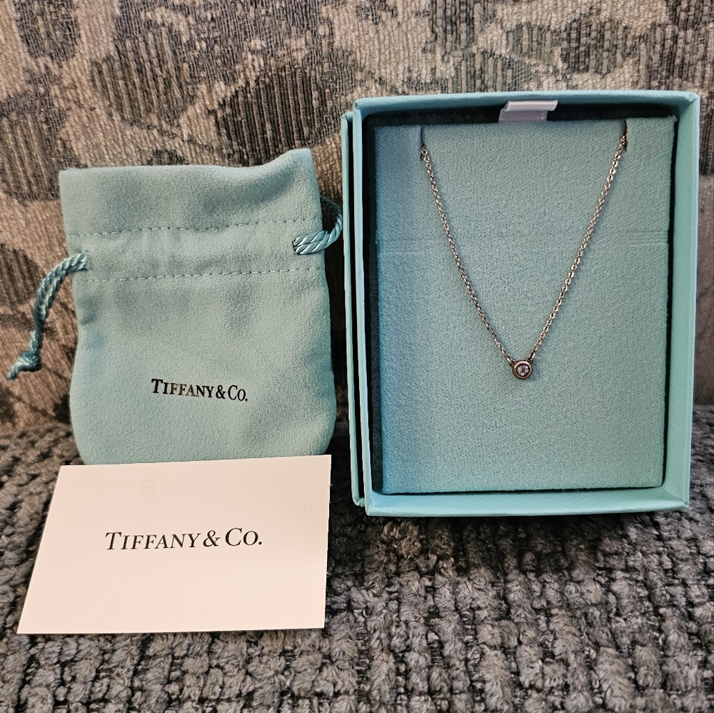 Tiffany & Co Color by the Yard Aquamarine Pendant